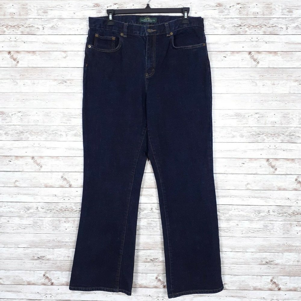 Ralph Lauren Womens Jeans Sz 12 Straight Leg 39A